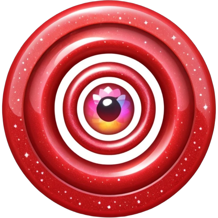 red glitter portal emoji