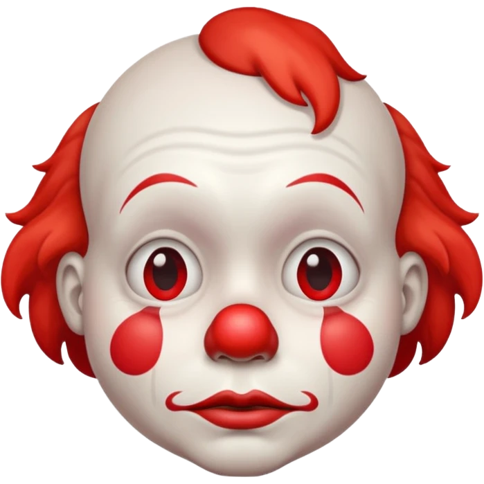 sad clown emoji