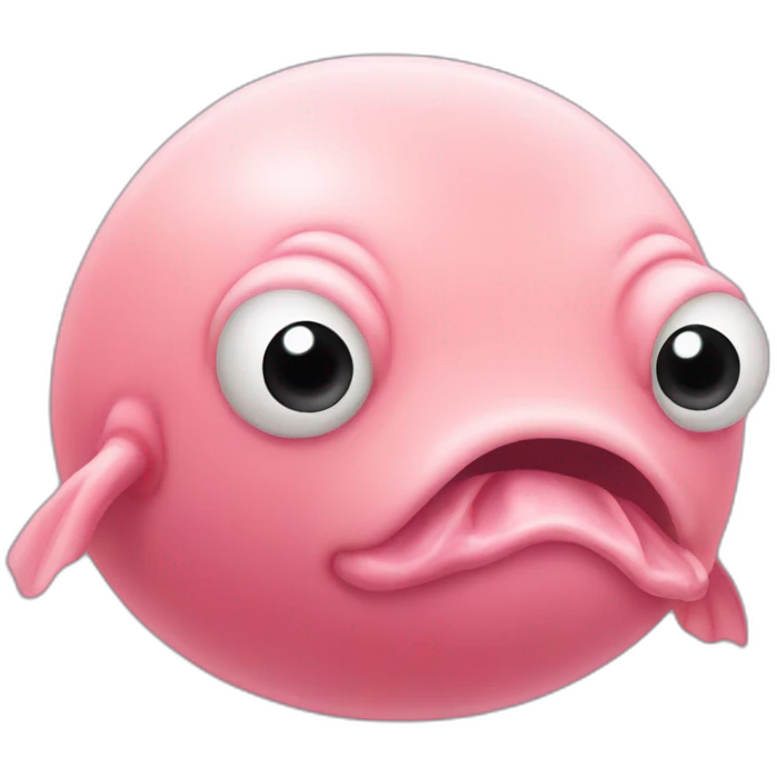 Blobfish emoji