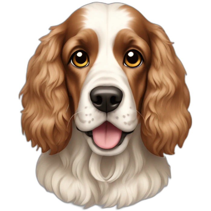 Dog-english-cocker-spaniel-full-height emoji