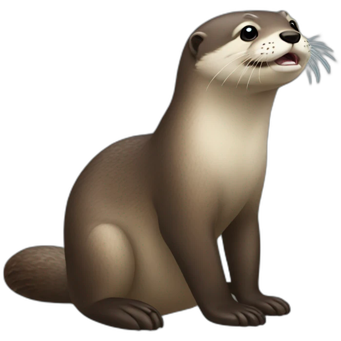 Loutre emoji