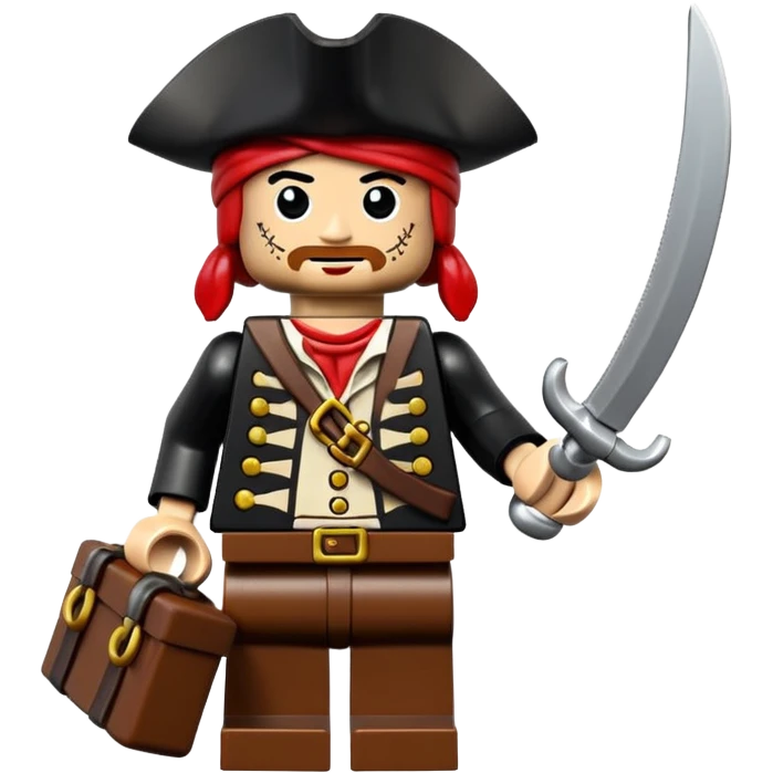 pirate lego character emoji