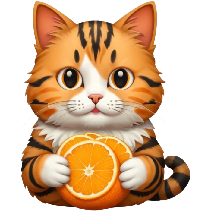 Cat eating   emoji