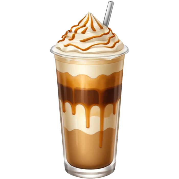 Iced macchiato  emoji