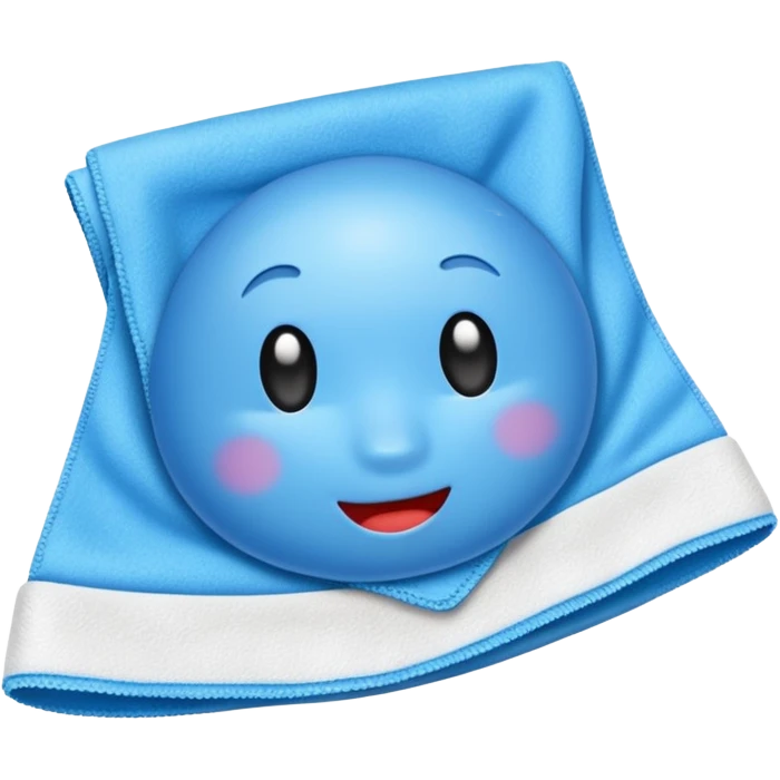 cleaning product and rag emoji