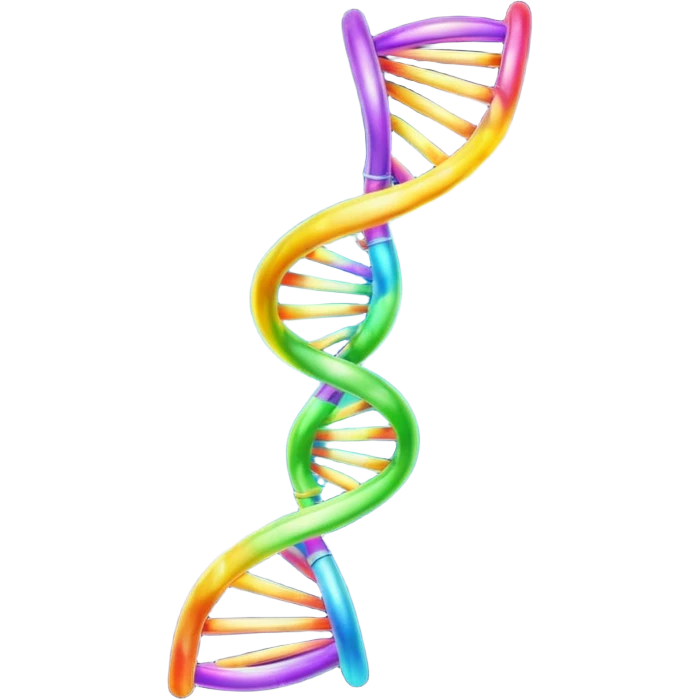 DNA cute emoji