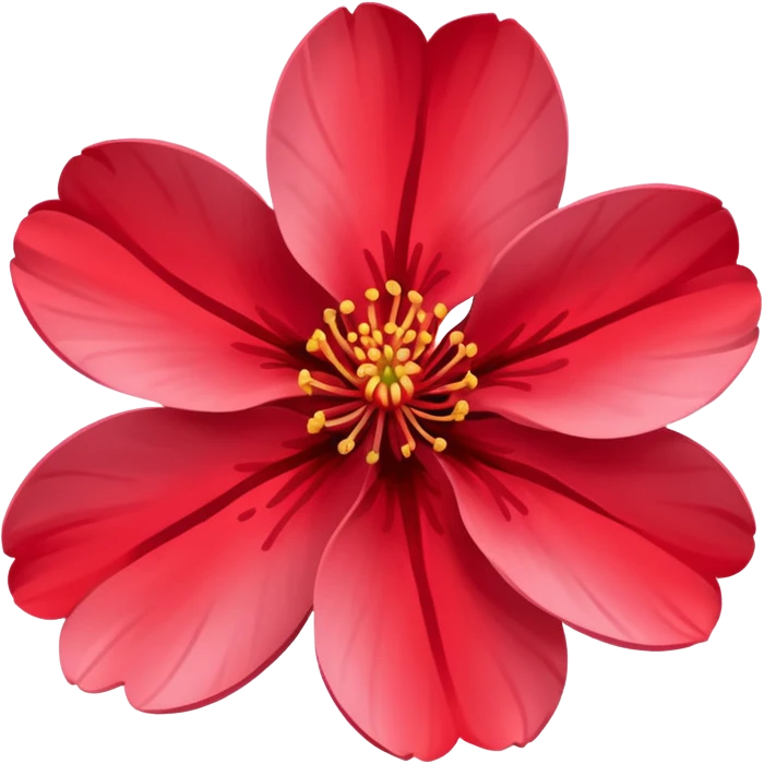 red sakura' emoji