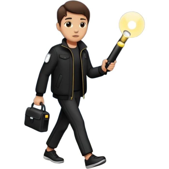 night walk emoji