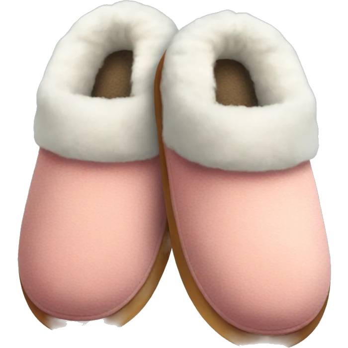 Cozy slippers emoji