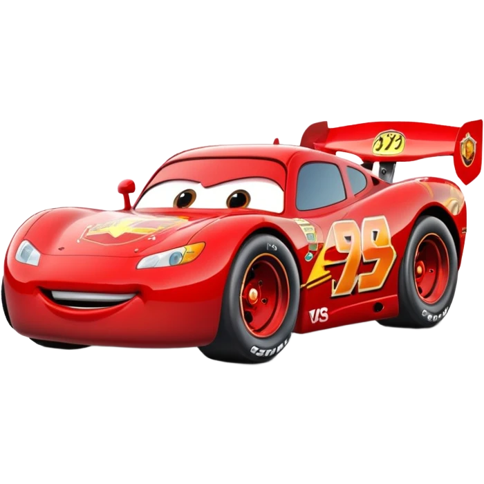 Lightning McQueen Kachow emoji