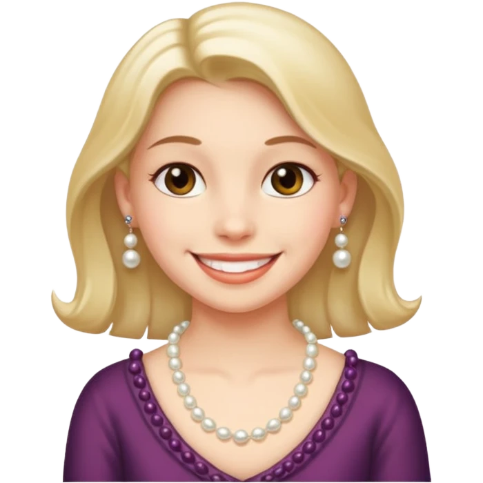 Pearl String Girl emoji