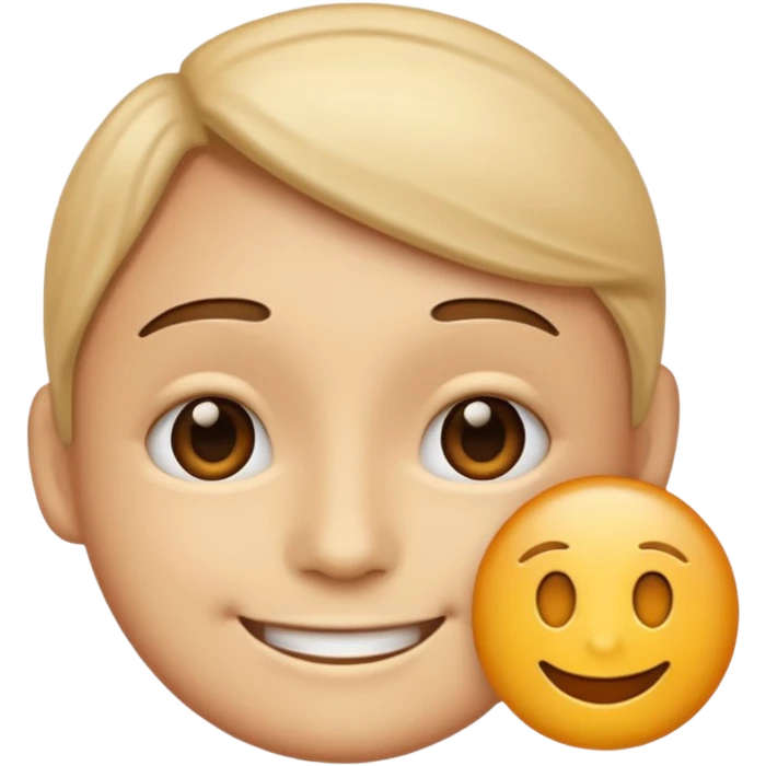 create a realistic emoji showing something showing real time dara emoji