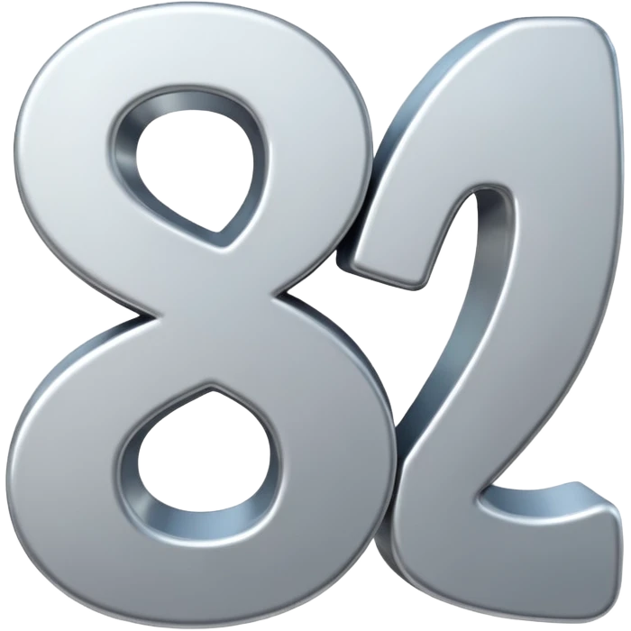 Letra E en 3D emoji