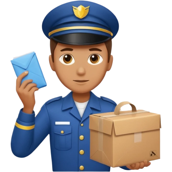 courier emoji