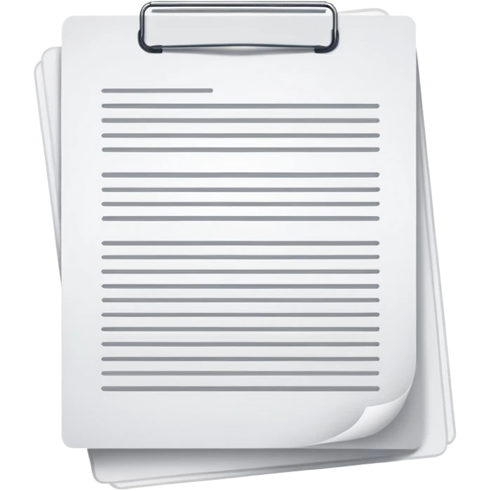 paper work with text emoji