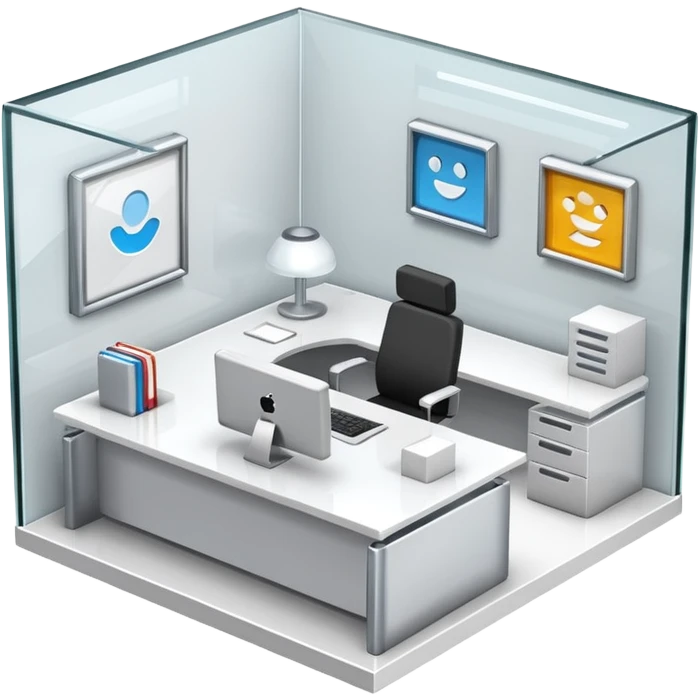 3D workplace  emoji