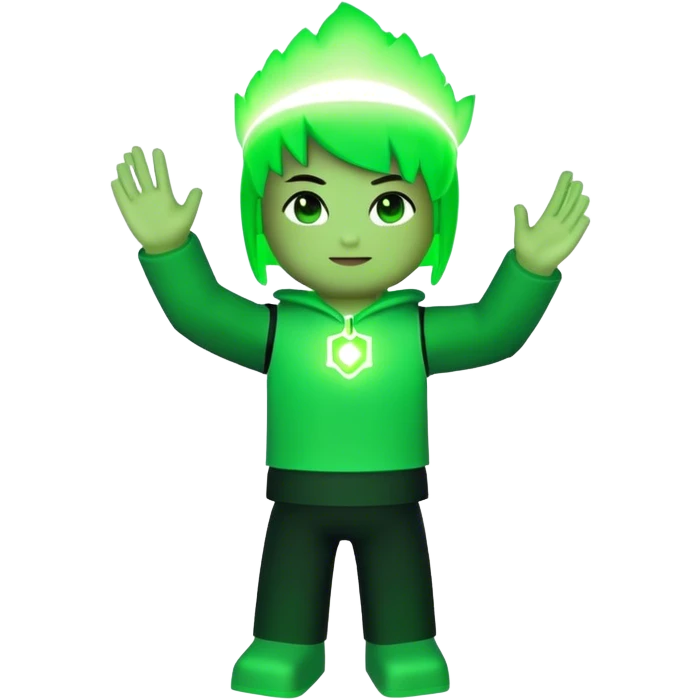 Lucky aura Roblox avatar  emoji
