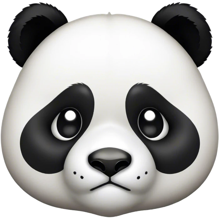 Sad panda emoji