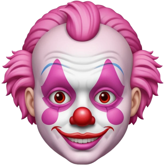 payaso rosa emoji