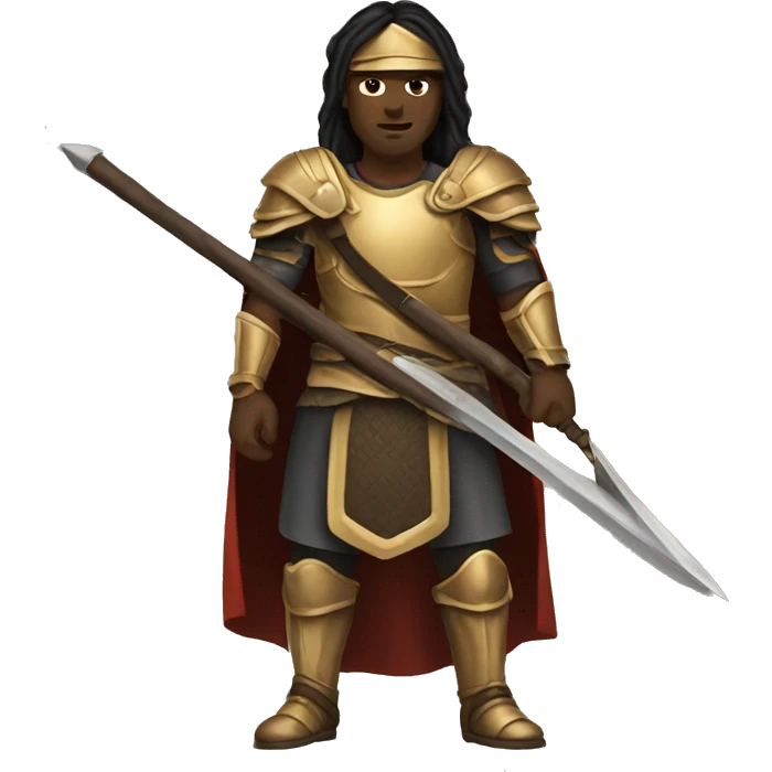 Protection warrior emoji