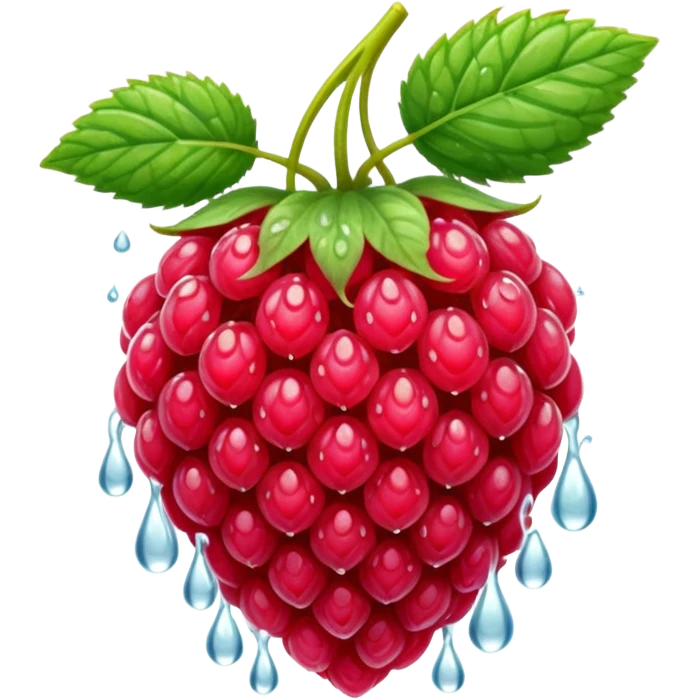 Raspberry emoji