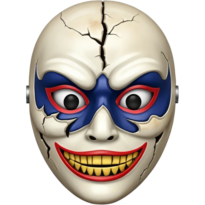 a scary emoji