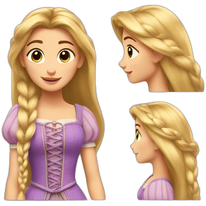 Rapunzel emoji