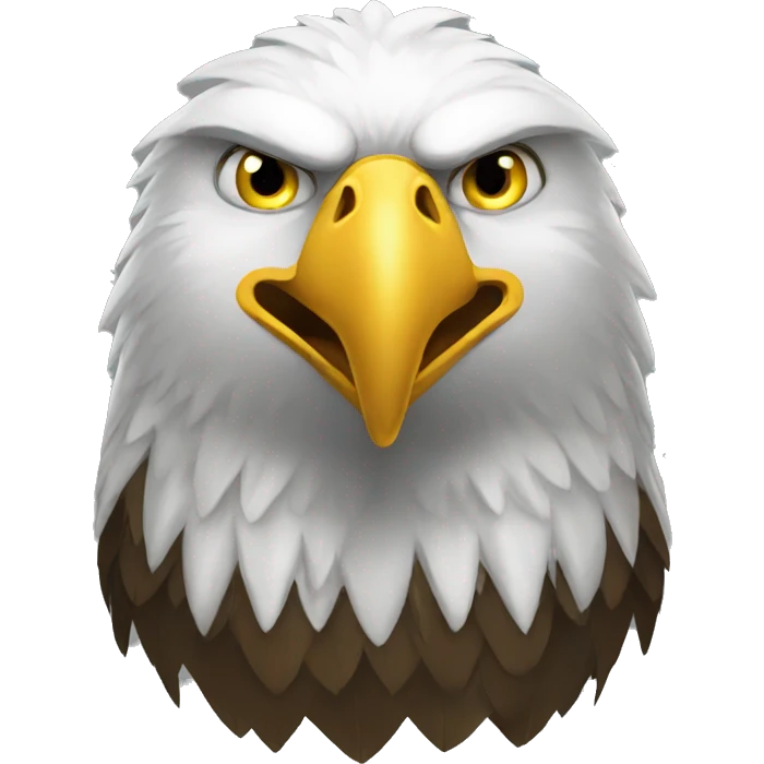 aggressive eagle emoji