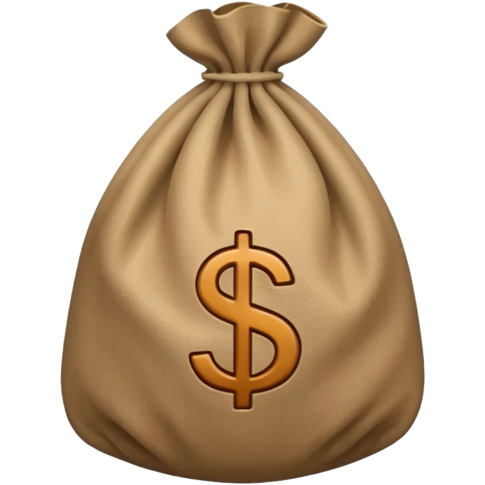 money bag emoji with £ sign emoji