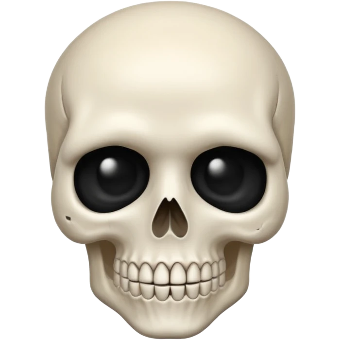 Skull face emoji of 5 year old  emoji
