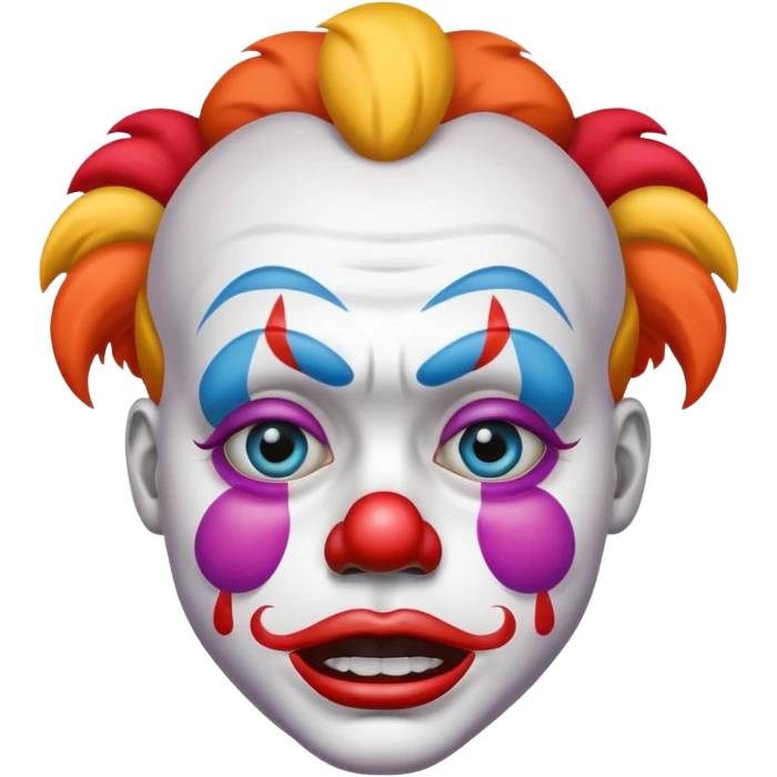 crying clown emoji