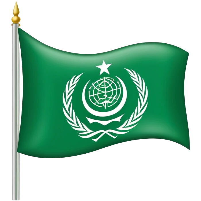 Arab league flag "جامعة الدول العربية" emoji