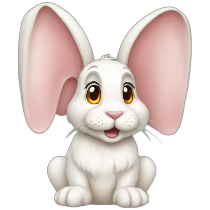 floppy ear rabbit emoji