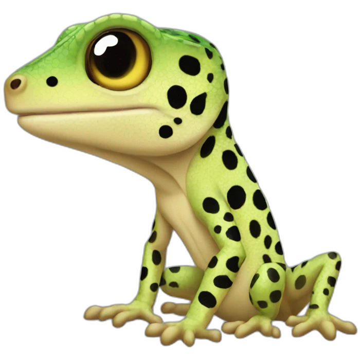 Gecko leoprdo emoji