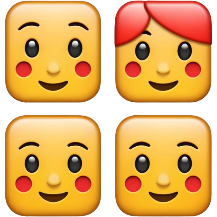 Four emoji