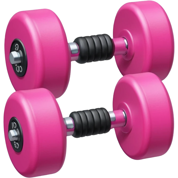 pink mini dumbbell emoji