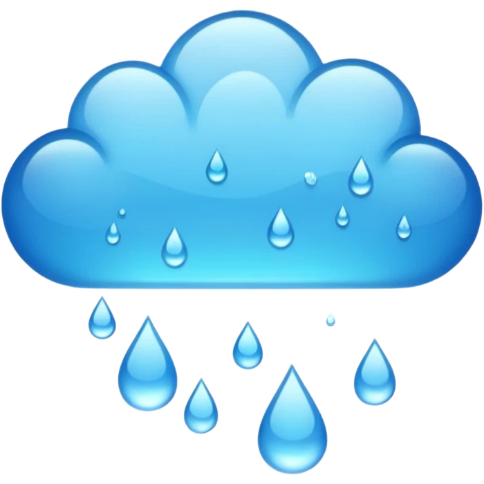 Rain emoji