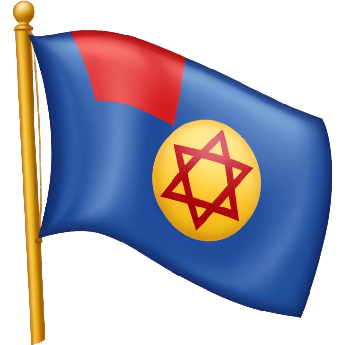 Drapeau gitan emoji