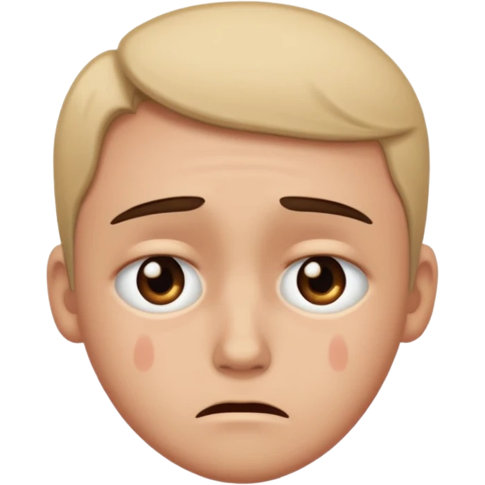 🤫 + 😞 emoji