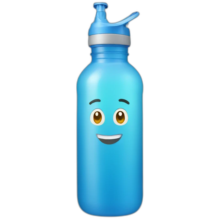 Water bottle emoji
