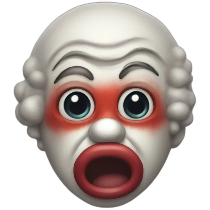 burping clown emoji