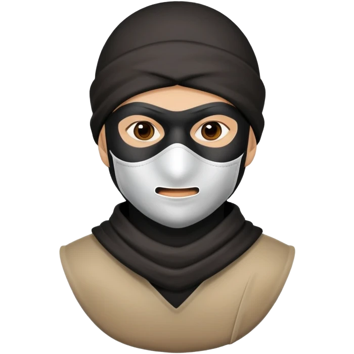 A robber emoji