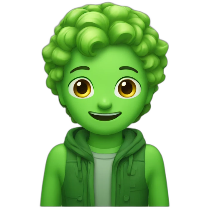 green garluc emoji