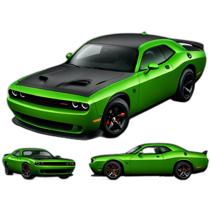 set dodge hellcat emoji
