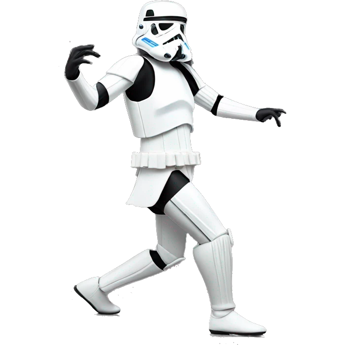 storm trooper dancing  emoji