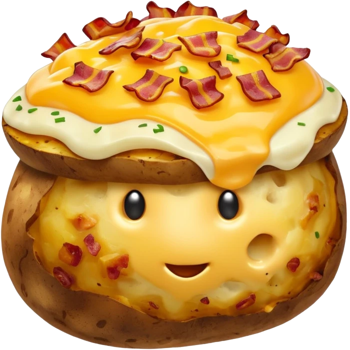 loaded potato emoji
