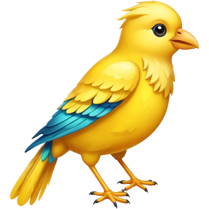 Bird Yellow Magic emoji
