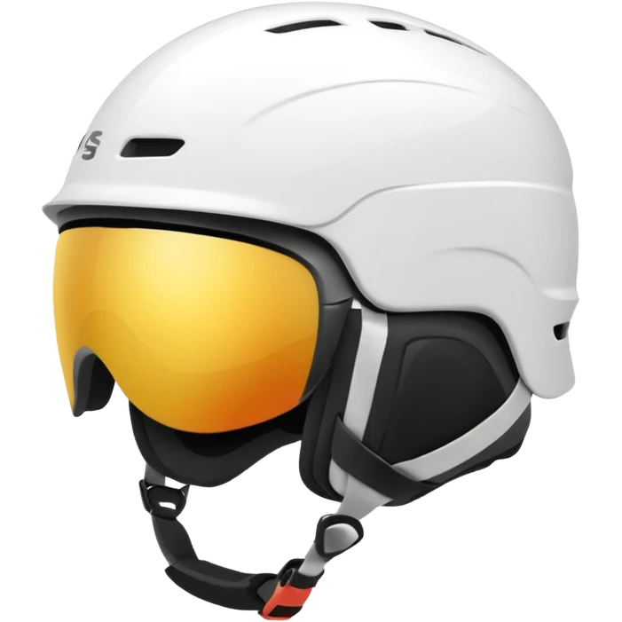 ski helmet no goggles emoji