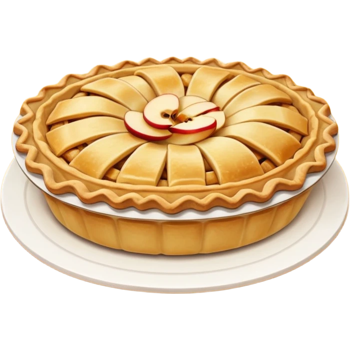 Apple pie emoji