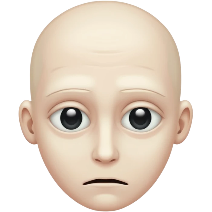 creapy face emoji